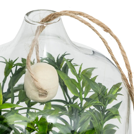 Colț de familie cu atmosferă de plantă artificială, 15 cm
