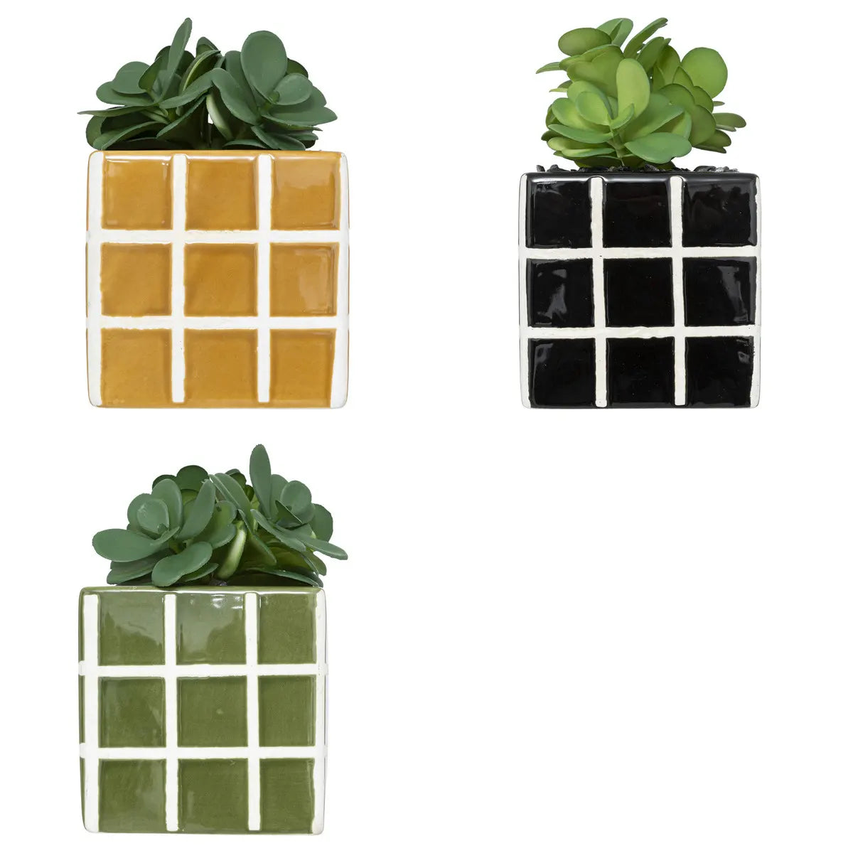 Colț de plante artificiale Atmosphera Family, 17 cm, diverse specii