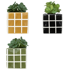 Colț de plante artificiale Atmosphera Family, 17 cm, diverse specii