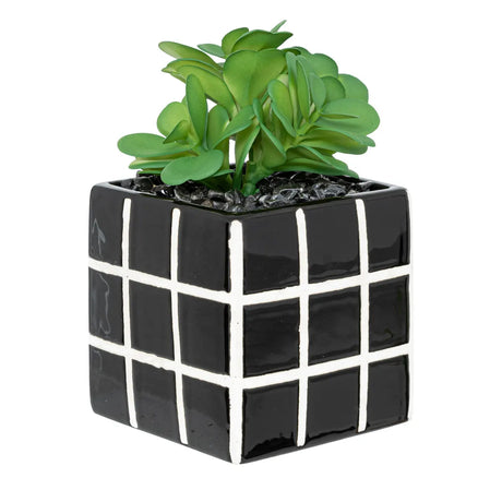 Colț de plante artificiale Atmosphera Family, 17 cm, diverse specii