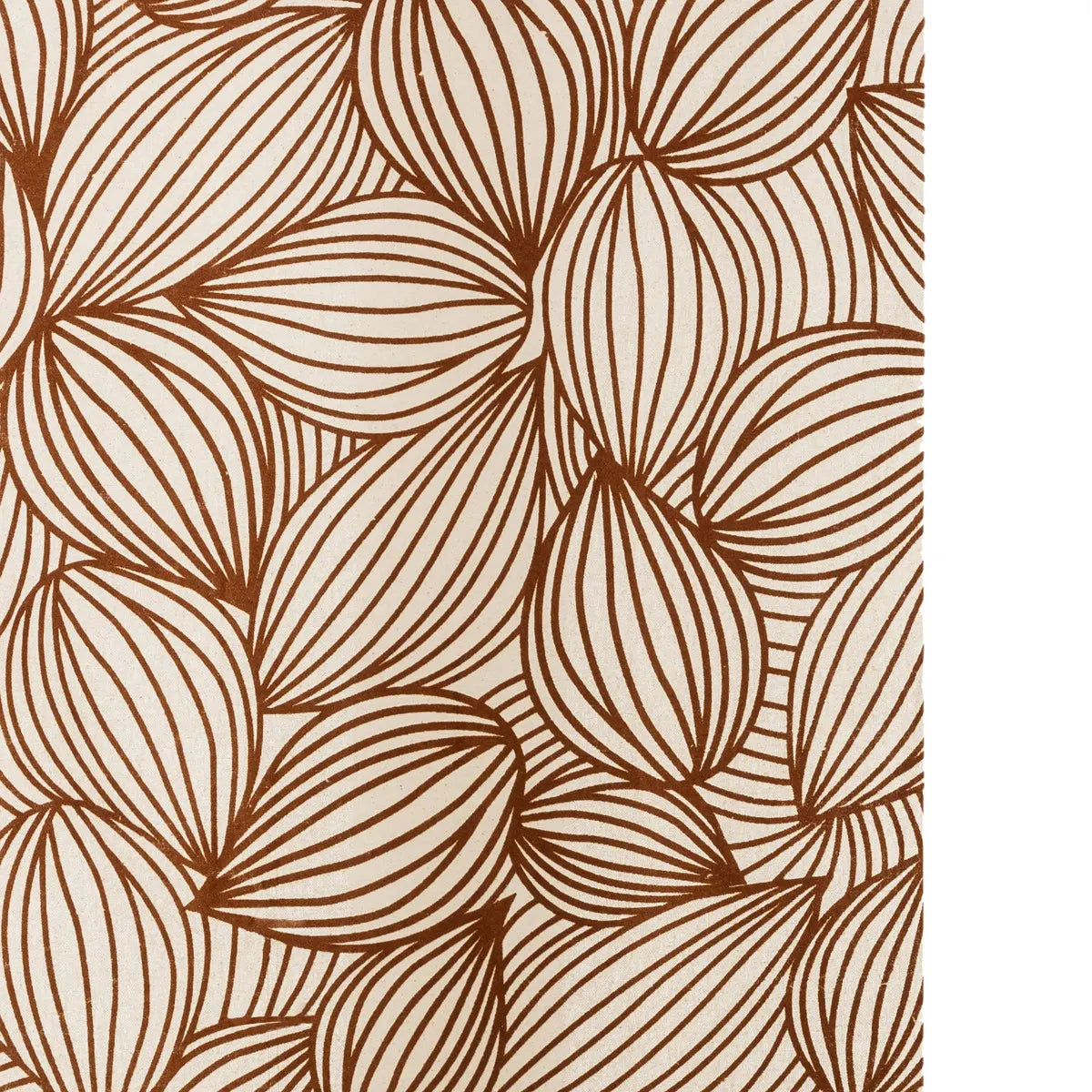 Perdea de bumbac Atmosphera, 140x260 cm, Spray, Culoare ruginie