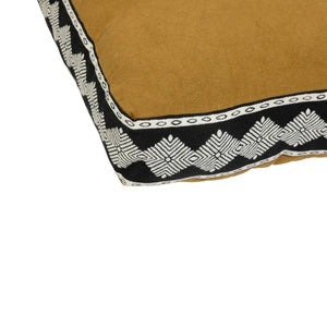 Puf pentru atmosferă de șezut Inu, 48x48x14 cm, Bumbac