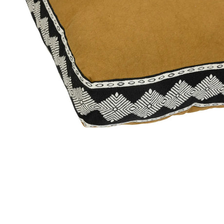 Puf pentru atmosferă de șezut Inu, 48x48x14 cm, Bumbac