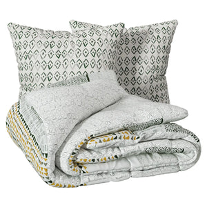 Lenjerie de pat Atmosphera Aqua, bumbac, 240x220 cm