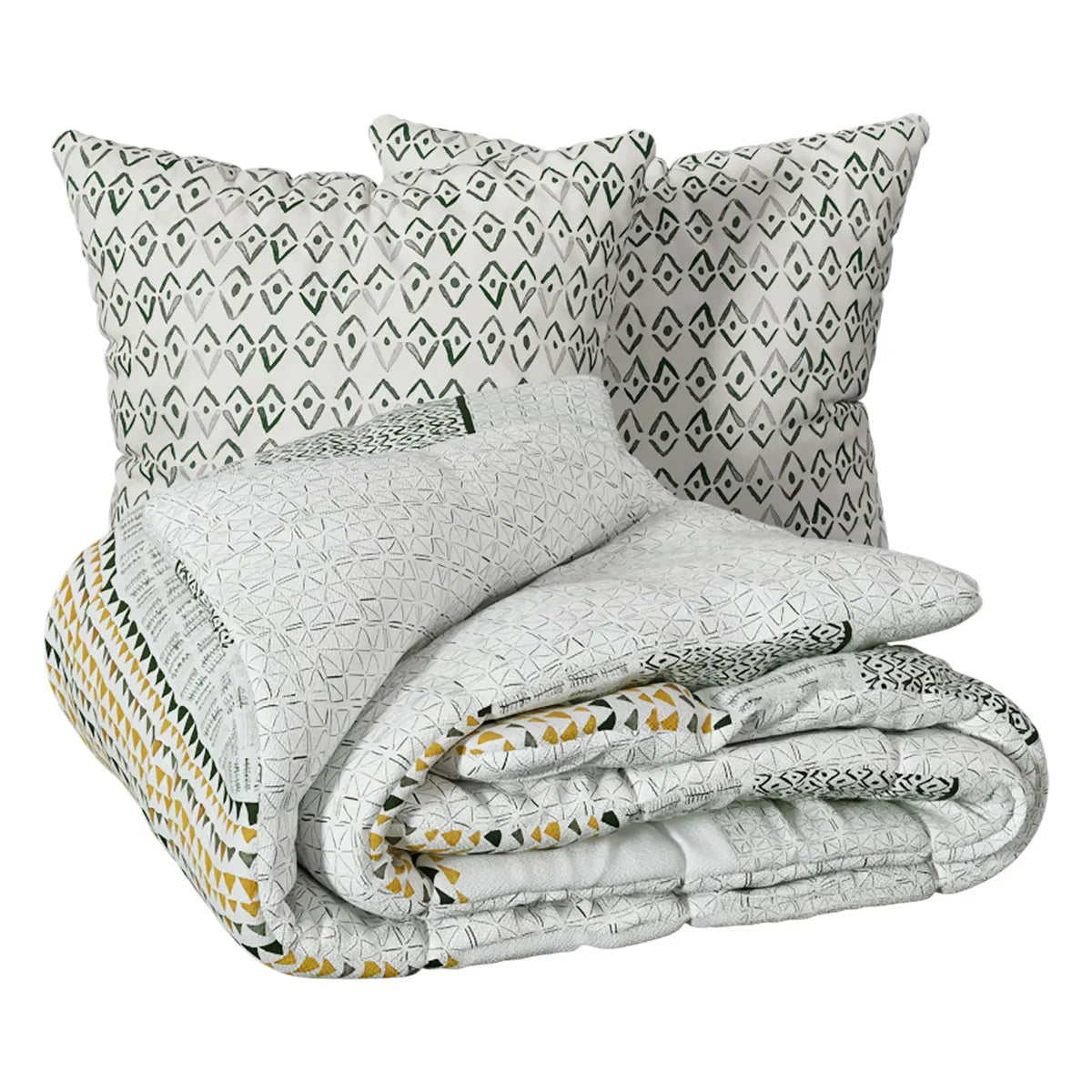 Lenjerie de pat Atmosphera Aqua, bumbac, 260x240 cm