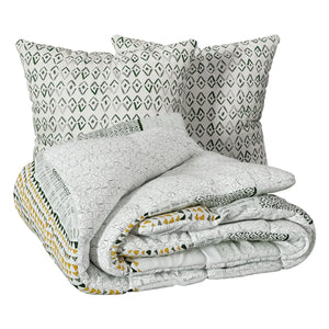 Lenjerie de pat Atmosphera Aqua, bumbac, 260x240 cm