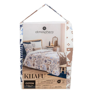 Lenjerie de pat Atmosphera Khafu, bumbac, 260x240 cm