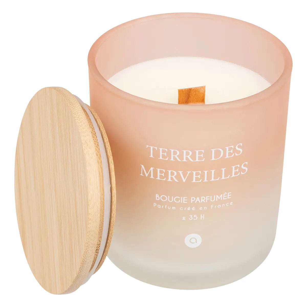 Lumânare parfumată Atmosphera Sana, Sticlă, 255 g