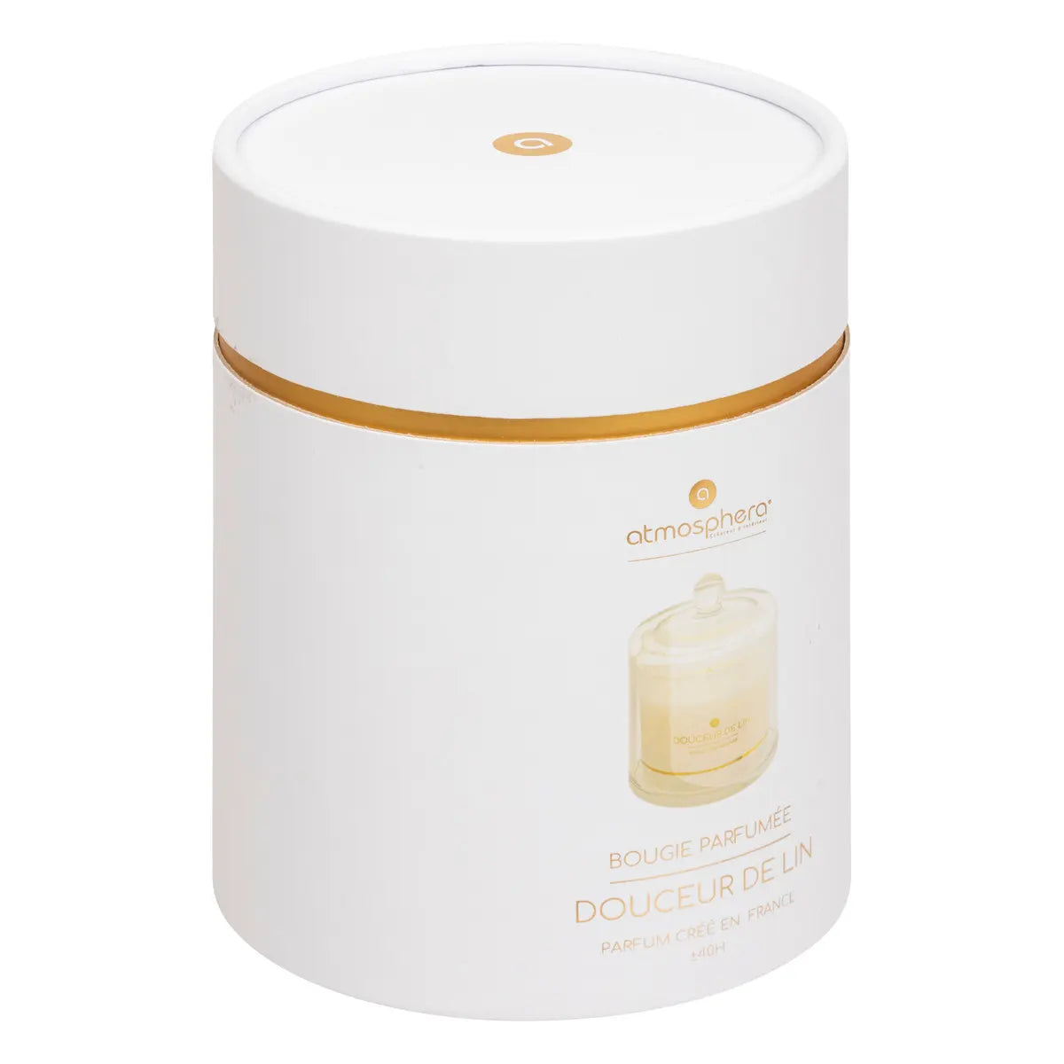 Lumânare parfumată Atmosphera Ilae, Sticlă, 240 g