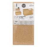 Puf dublu pliabil 5five Mix &amp; Modul, material textil cu efect de iută