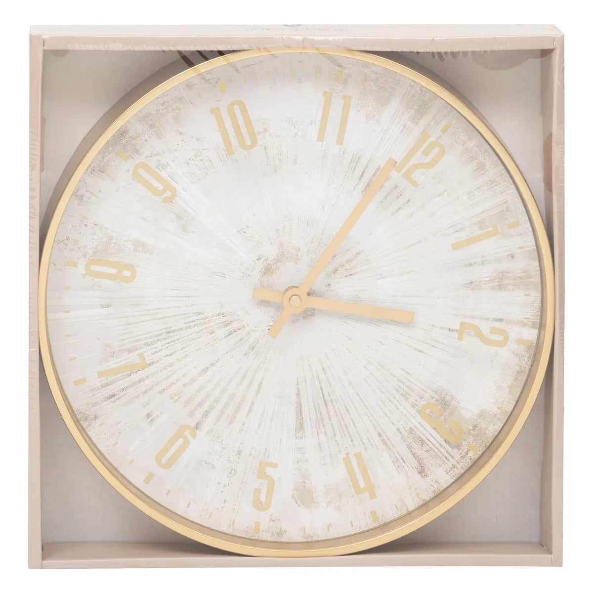 Ceas de perete Atmosphera Izzie, Ø30 cm, Plastic