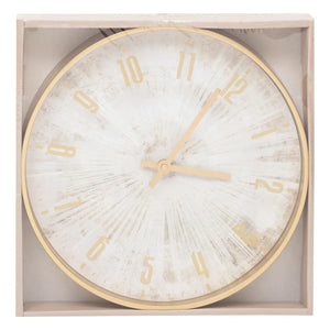 Ceas de perete Atmosphera Izzie, Ø30 cm, Plastic