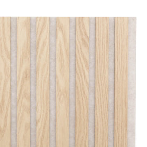 Panou decorativ acustic de perete Colva, 240x60 cm, MDF