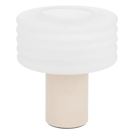 Lampă de masă atmosferă Asti, sticlă, 36 cm