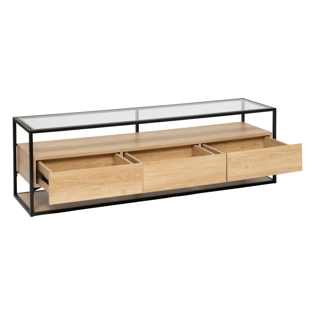 Dulap TV atmosfera Aldea, 160x40x50 cm, MDF