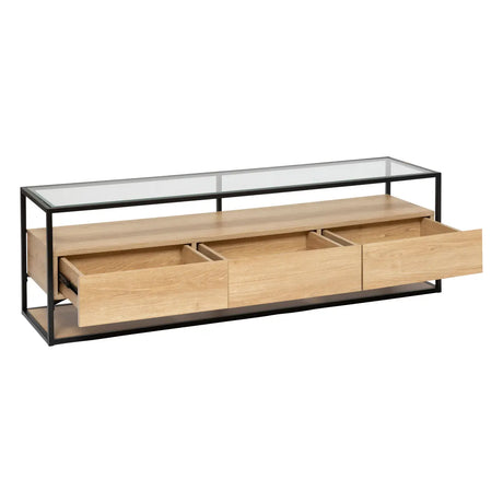 Dulap TV atmosfera Aldea, 160x40x50 cm, MDF