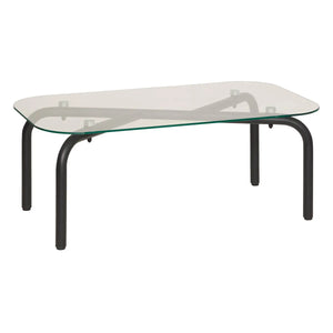 Masă de cafea Atmosphera Hecate, Metal, Crom, 100x60 cm