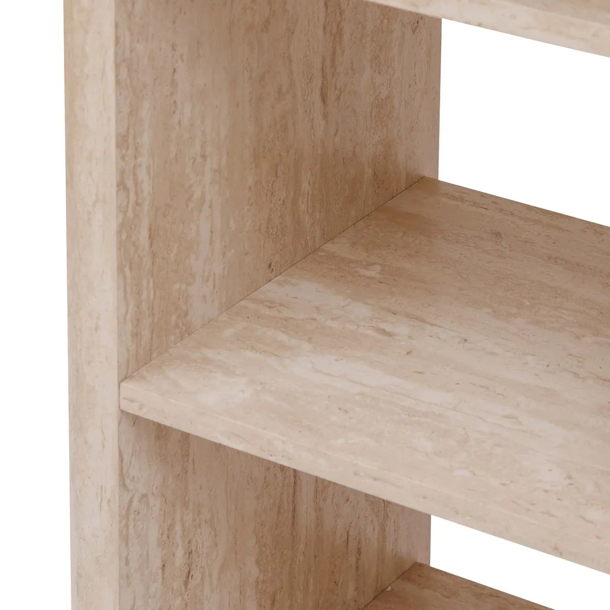 Masă de bar Atmosphere Anaya, MDF cu efect de travertin, 120x60 cm