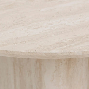 Masă de dining Atmosphera Anaya, MDF cu efect de travertin, 180x90 cm