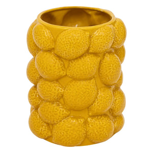 Vază Atmosphere Lemons, ceramică, 18 cm