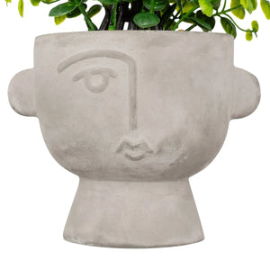 Plantă artificială Atmosphera Dusty Succulent, 22 cm, diverse specii