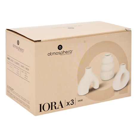 Set de vaze Atmosphere Iora, Ceramică, 9 cm