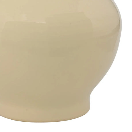 Vază Atmosphera Kian, Metal, 35 cm, Bej