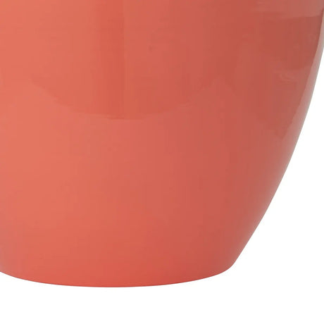 Vază decorativă Atmosphera Kian, H.37cm, Coral