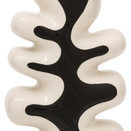 Vază atmosferică Twisted Lime, ceramică, 28 cm