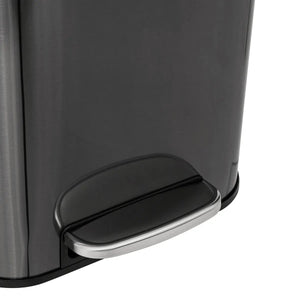 Coș 5five Delta Square, Metal, 30 L