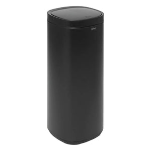 Coș de gunoi 5five, rotund, oțel inoxidabil, buton, 50 l