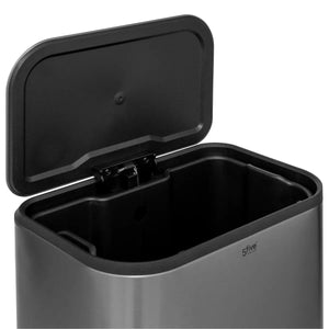 Coș 5five, Mat, Inox, 30 l