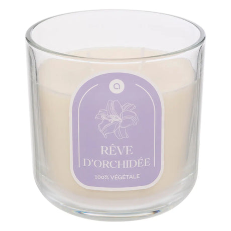 Lumânare parfumată Atmosphera Floa, Sticlă, 350 g