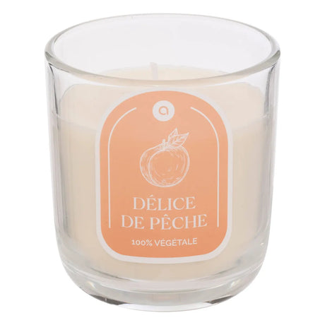 Lumânare parfumată Atmosphera Floa, Sticlă, 210 g