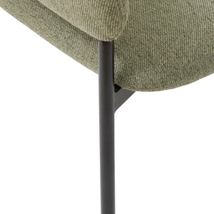 Scaun de masă Atmosphere cu cotiere Solea, Cord