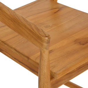 Scaun de bar Atmosphera Miyako, 70 cm, lemn de tec