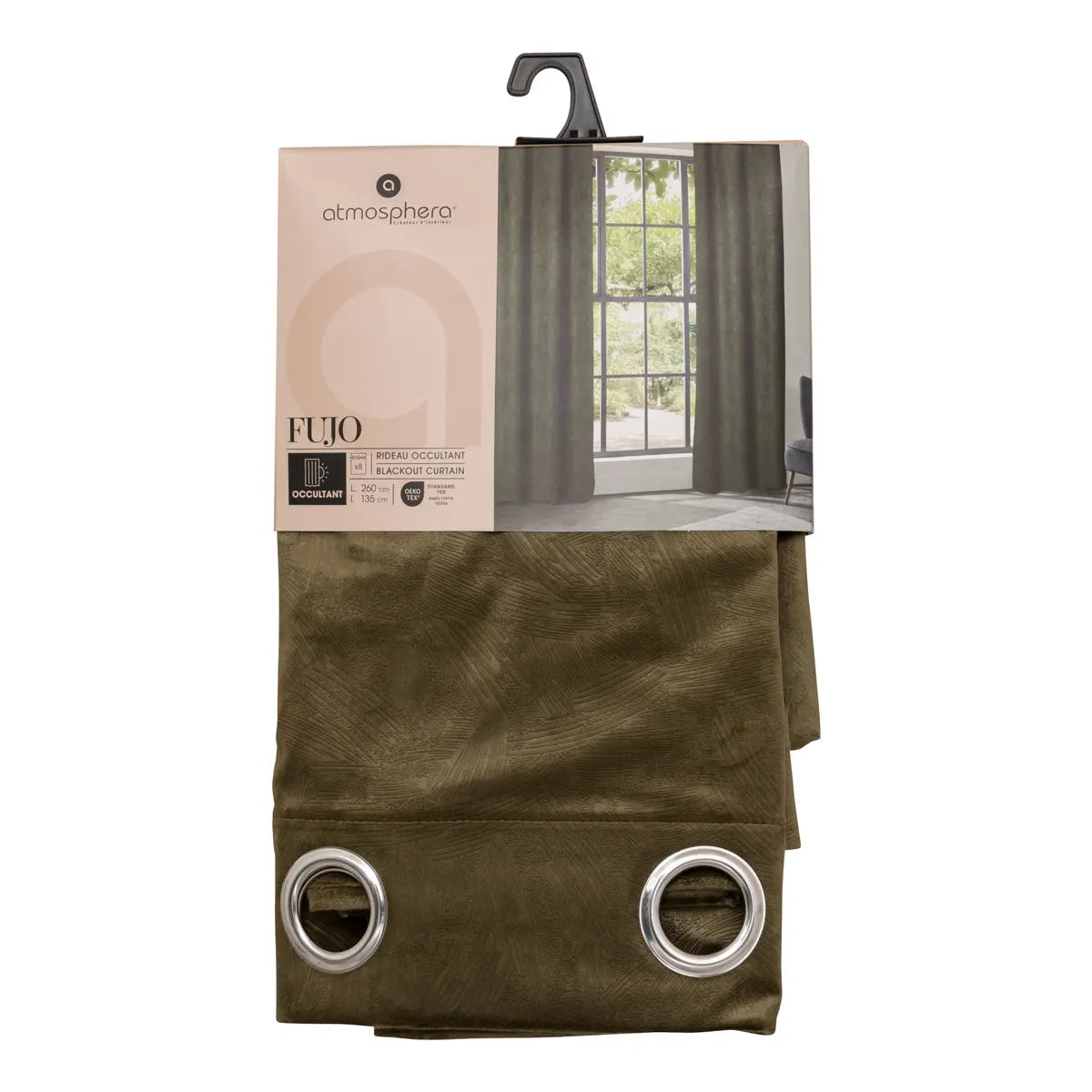 Perdea opacă Atmosphere Fujo, Catifea, 135x260 cm