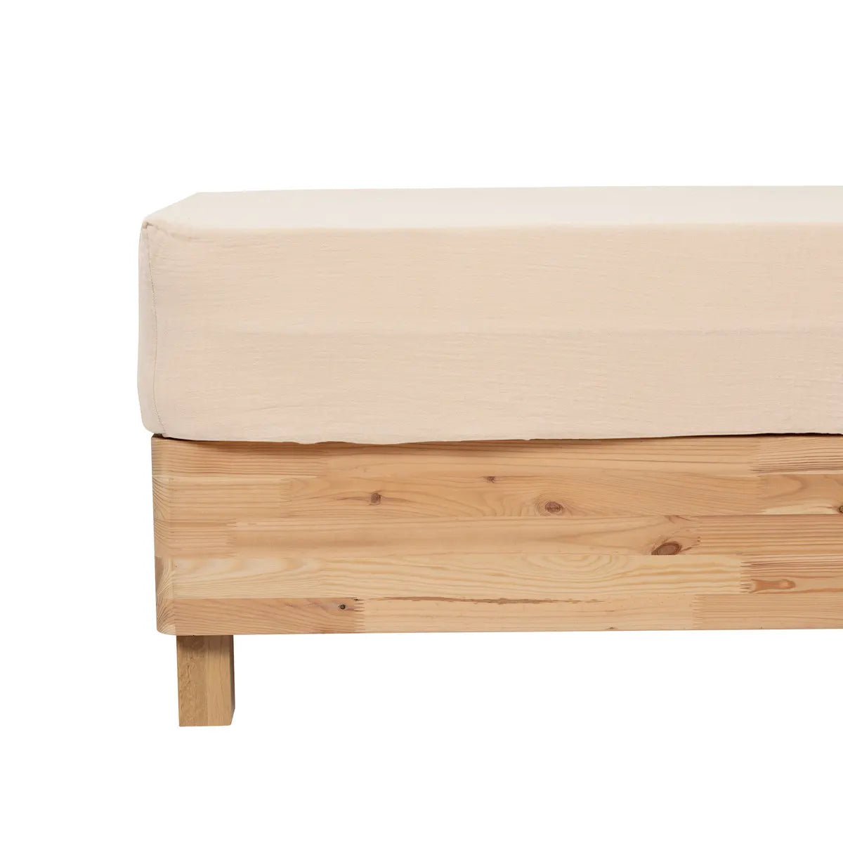 Cearșaf cu elastic Atmosphera Flora, 140x190 cm