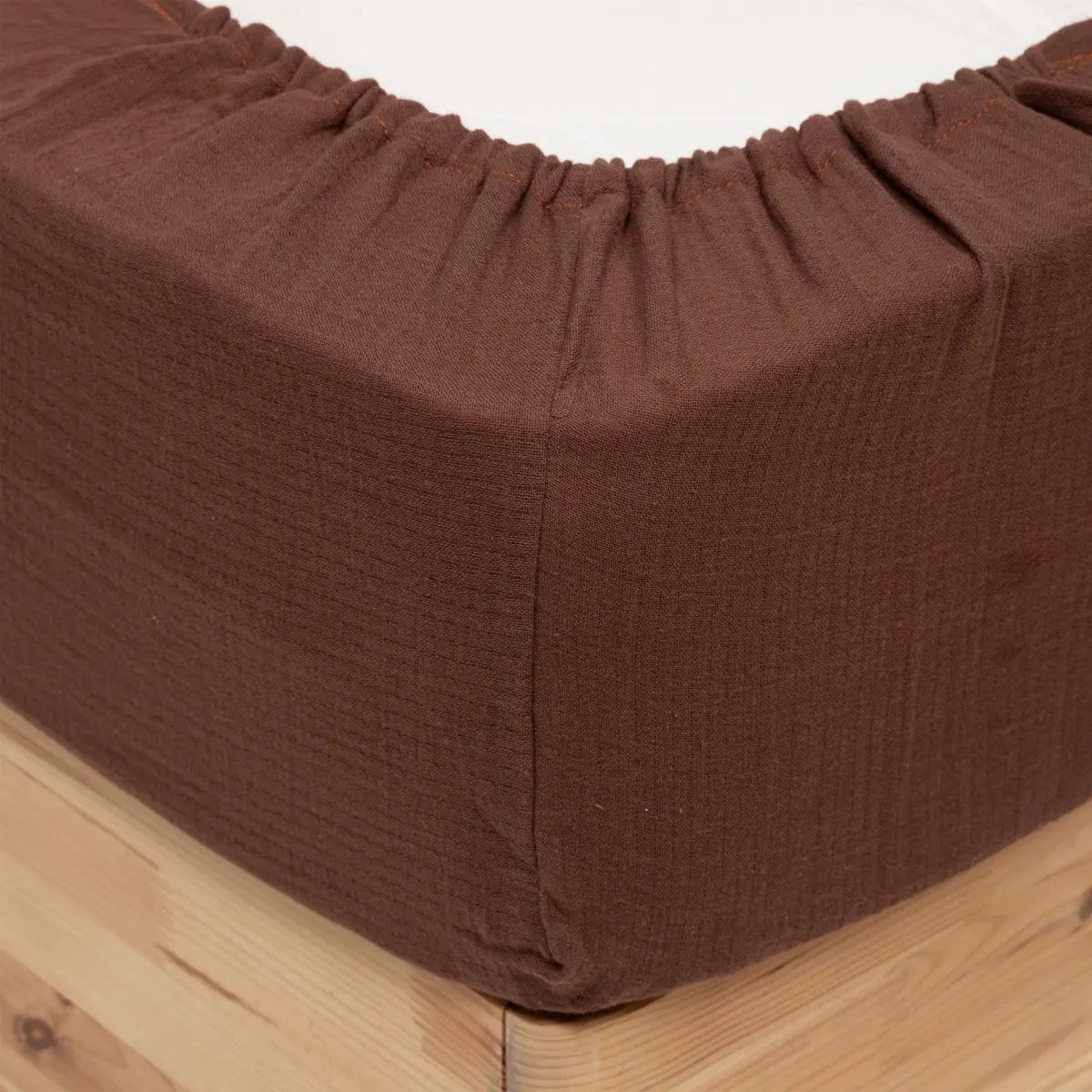 Cearșaf cu elastic Atmosphera Flora, 140x190 cm