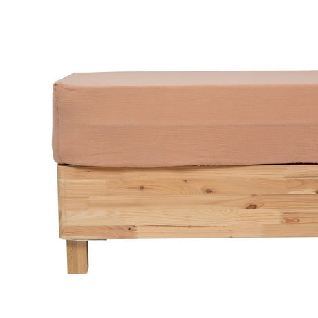 Cearșaf cu elastic Atmosphera Flora, 160x200 cm