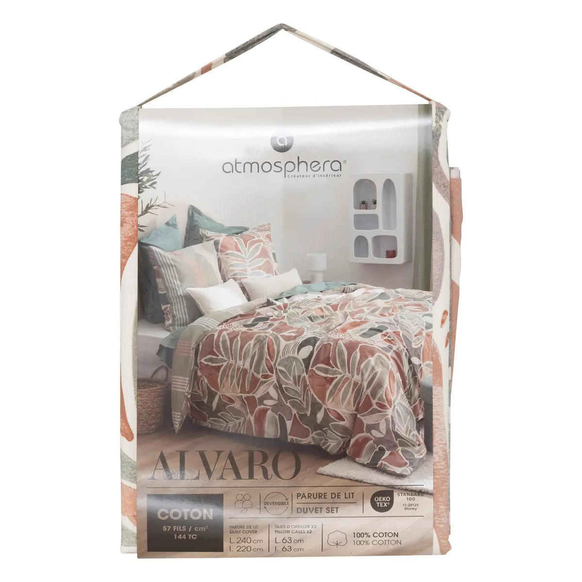 Lenjerie de pat Atmosphera Alvaro, bumbac, 240x220 cm