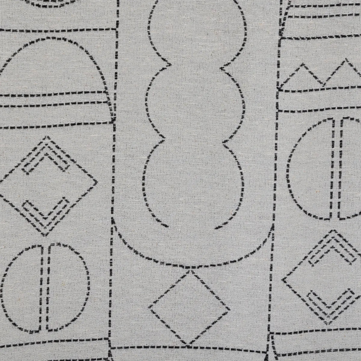 Perdea jacquard Atmosphera Malakite, 140x260 cm, alb-negru