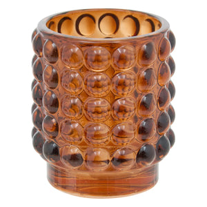 Sfeșnic Atmosphera Sky, Sticlă, Asortate, Ø7x8 cm