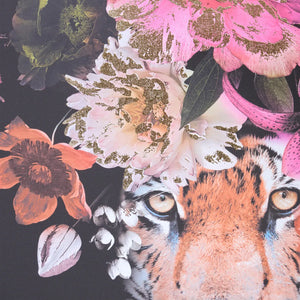 Pictură înrămată Atmosphera Maribel, Imprimeu pe pânză 68x68 cm, Efect aluminiu