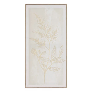 Pictură 3D Atmosphera Beryl, Pânză 30x60 cm, Asortate, Efect aluminiu