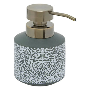 Dozator de săpun 5five Arboria, 300 ml, Ceramică, Verde