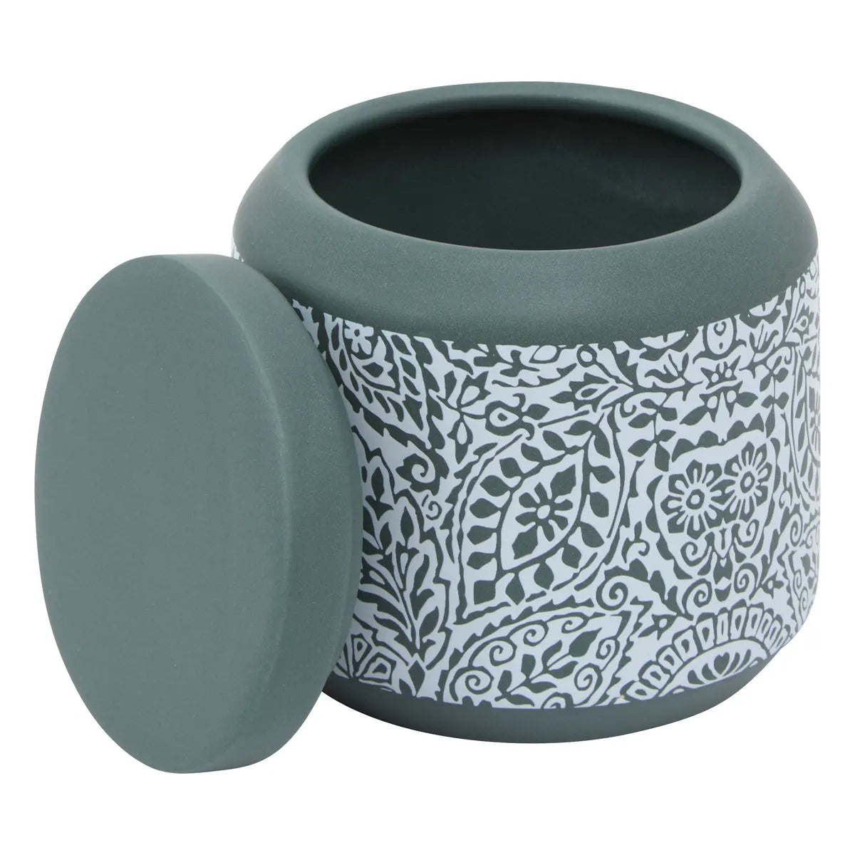 Recipient din bumbac 5five Arboria, Ceramică, Verde