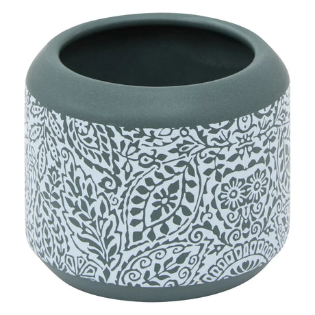Recipient din bumbac 5five Arboria, Ceramică, Verde