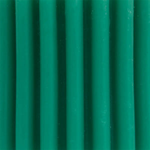 Lumânare neparfumată Atmosphera Flow Verde, Rotundă, H11