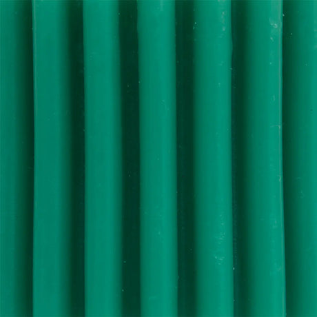 Lumânare neparfumată Atmosphera Flow Verde, Rotundă, H11